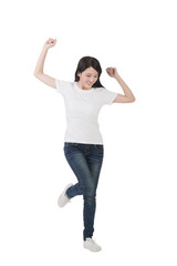 Attractive young woman