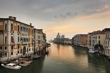 Fototapeta na wymiar Venice From Academia Basilica Rise