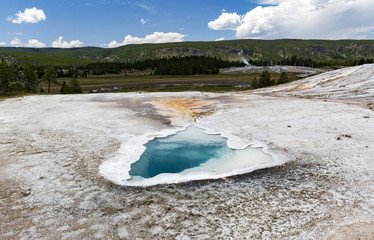 Heart Spring - Upper Geyser Basin - Yellowstone National Park