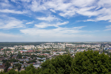 Lviv city landscape