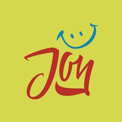 Love. Calligraphy Lettering illustration.