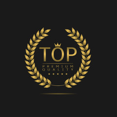Golden Top label