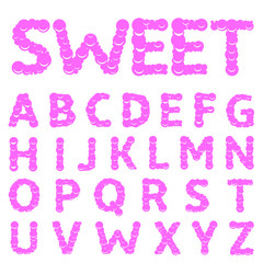 Cool sweet Alphabet