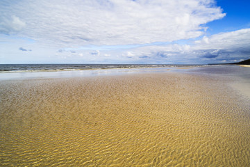 Obraz premium Gulf of Riga, Baltic sea.