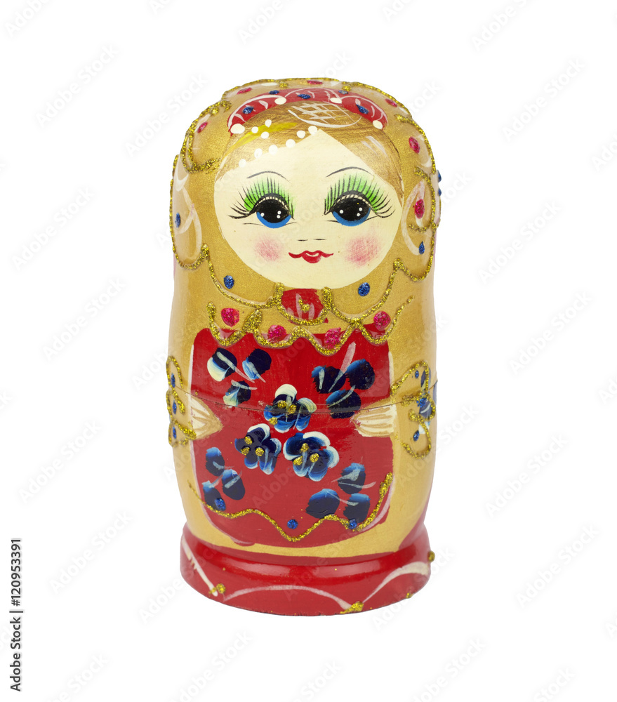 Wall mural Russian Traditional Dolls Matrioshka - Matryoshka or Babushka