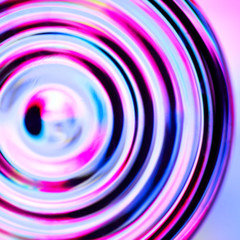 Defocused concentric circles