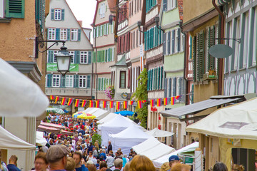 Markt in Tübingen - Umbrisch-Provenzalischer Markt