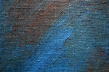 Blue and brown background - obrazy, fototapety, plakaty