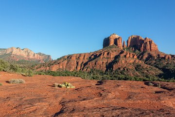 Cathedral Rock Sedona Arizona in the Evening