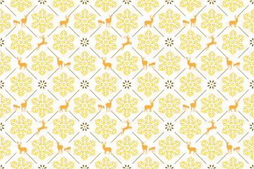 Winter holiday seamless pattern, also for print. 