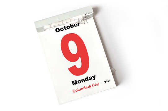 9. October 2017 Columbus Day
