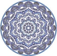Vector decorative vintage mandala ornament