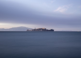 Alcatraz Island and San Francisco Bay