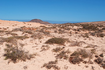 Fuerteventura, Isole Canarie: paesaggio nel canyon Barranco de Los Encantados, chiamato anche il burrone degli innamorati, il 5 settembre 2016