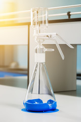 suction filter in laboratory.