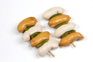 mini-brochettes de saucisses 17092016