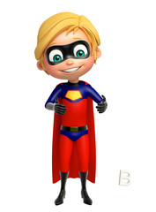 Superboy with Funny pose