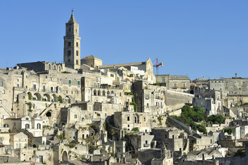 Fototapeta premium Matera, Basilicata, panorama sui Sassi 