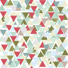 Seamless triangle pattern. Geometric vector pattern.Abstract geo