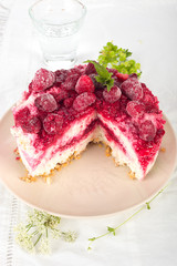 Himbeer- Torte