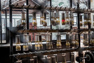 La lampisterie de la mine de charbon