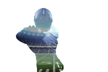 American Football silhouette 2 © samuelecavicchi
