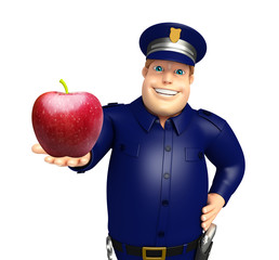 Police with Apple