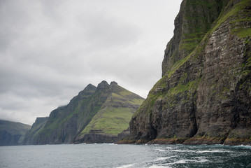 Fototapeta na wymiar Landscape on the Faroe Islands