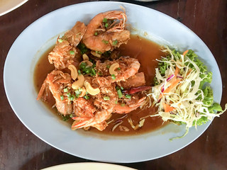 a delicious spicy Thai food