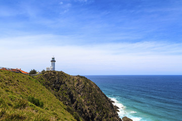 Tallow Beach at Byron Bay NSW Australia. Byron Bay is Australia's most easterly point and a popular...