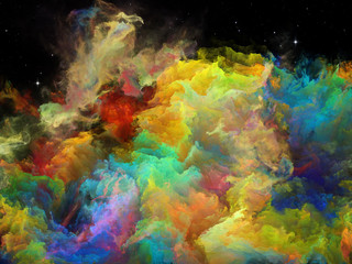 Fototapeta na wymiar Illusions of Space Nebula