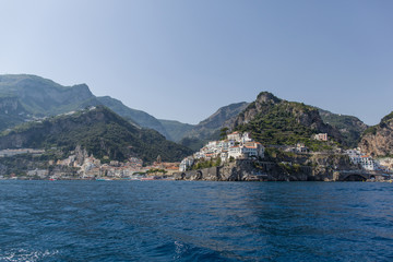 Fototapeta na wymiar Wybrzeże Capri, Włochy