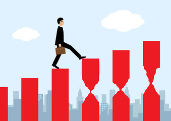 Obraz premium Risk Ahead