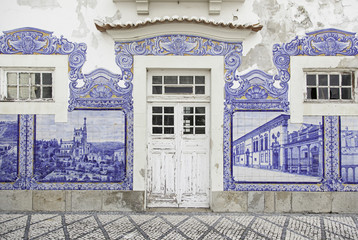 Lisbon old facade