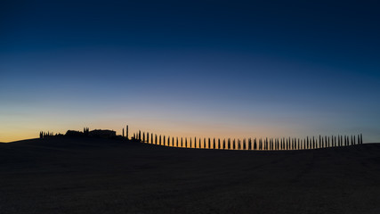 Beautiful landscape in Tuscany