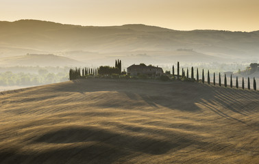 Obraz premium Beautiful landscape in Tuscany