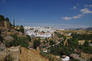 Fototapeta na wymiar Ronda Panorama