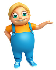 kid boy with Funny Pose
