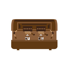 brown coffee machine