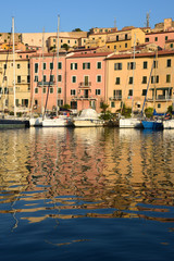 Elba Island, view of Portoferraio, Tuscany, Italy.