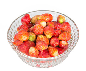 strawberry on white background