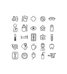 medecine, picto, hôpital, soin, médecin, soigner 