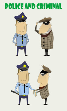criminals caught by the police