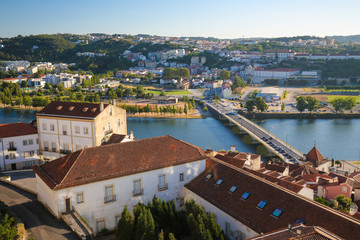 Fototapeta na wymiar View on the historic center of Coimbra, Portugal