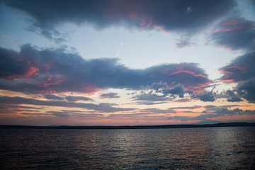 Beautiful seascape. Composition of nature.