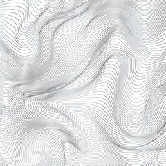 Abstract black and white stripes vector background