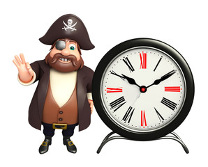 Pirate with Clock