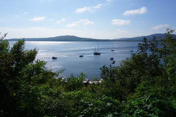 Рейд  бухты  Золотой Рог.