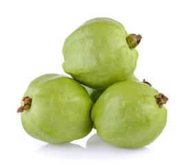 guava on white background