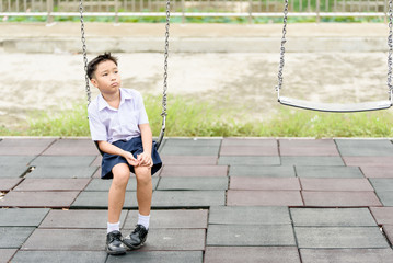 Boy in uniform